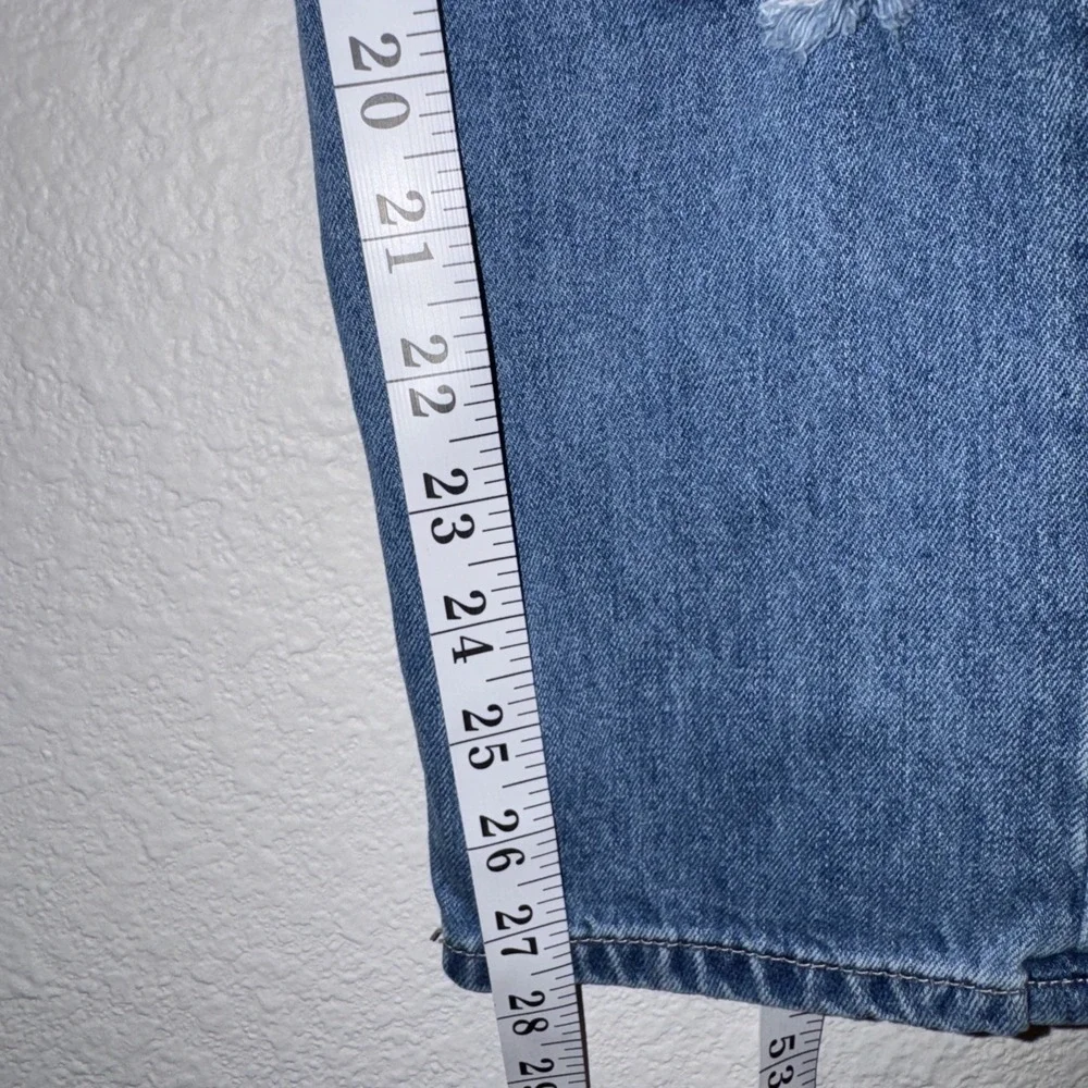 Sincerely Jules Jeans  Distressed  Womens Size 1/25 High Rise Straight Leg